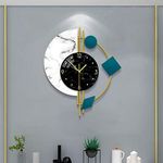 YIJIDECOR Large Silent Wall Clocks,