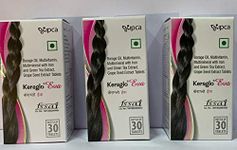 IPCA Keraglo EVA Natural extract Tablets (90 Tab) Pack of 3