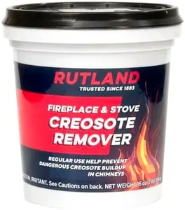 Rutland Creosote Remover, Fireplace, Wood Stove & Chimney Cleaner, 1 lb Tub