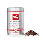 illy Coffee, Classico Coffee Beans, Medium Roast, 100% Arabica Coffee Beans, 250g