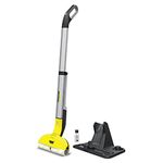 Kärcher EWM 2 Cordless Floor Cleaner - Electric Wipe Mop for Efficient Mopping of Your Sealed Hard Floors, Yellow, One Size