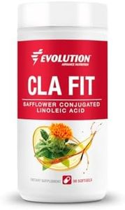 Evolution Advance Sport Nutrition CLA Fit, 800 mg – Safflower Conjugated Linoleic Acid Supplement, Support Lean Muscle Mass, Promote Energy – Non-GMO, Gluten-Free (90 Softgels)