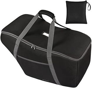 SCTEL Car Seat Travel Bag Fit Graco SnugRide 35 Lite and Base, Chicco KeyFit 30 and Base, Car seat Bags for Air Travel, Padded Infant Carrier Bag with side pocket and Protective Feet, Extra small Bag