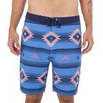 Hurley Men's Weekender 20' Board Shorts, Medium Blue, 10