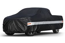 Holthly 10 LayerTruck Cover Waterproof All Weather. Pickup Truck Cover Rain Snow UV Dust Protection. Length: 210-230 inches, Universal Fit for Ford F150, Chevy Silverado, Dodge Ram 1500,etc