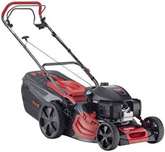 AL-KO Benzin-Rasenmäher Premium 470 SP-H (46 cm Schnittbreite, Motor mit 2.7 kW Motorleistung, robustes Stahlblechgehäuse, Hinterradantrieb, Mulchfunktion, Seitenauswurf, für Rasenflächen bis 1400 m²)