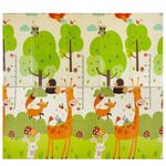 VISTA TRADE Baby Play Mat Extra Large Thick 200x180x1cm, Waterproof Foldable XPE Foam Play Mat for Kids, Toddler Crawling, Anti-Slip Non-Toxic 2 Side Kids Playing Gym Mats - Ideal Play Matt Baby