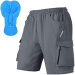 Men's Mountain Bike Shorts 3D Padde