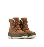 Sorel Torino 2 Waterproof Women's Winter Boots, Brown (Velvet Tan x Olive Green), 4 UK