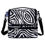 Wildkin Zebra Double Decker Lunch Bag