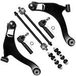 SOSOPART 8pc Set Front Suspension Kit Lower Control Arm w/Ball Joint Inner Outer Tie Rod End Sway Bar Link Replacement 2001-2005 for Dodge Neon,2001-2010 for Chrysler PT Cruiser