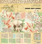 GRAPHIC 45 Wild & Free Paper 8X8 PAD