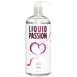 LIQUID PASSION Natural Water-Based Personal Lube, pH Friendly, Fragrance-Free & Hydrating, Safe for Toys & Condoms. Made in USA - 34 Fl Oz