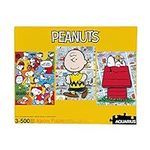 Aquarius Set of 3 Peanuts Puzzles (