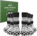 EXPAWLORER 6Pcs Anti-Slip Dog Socks