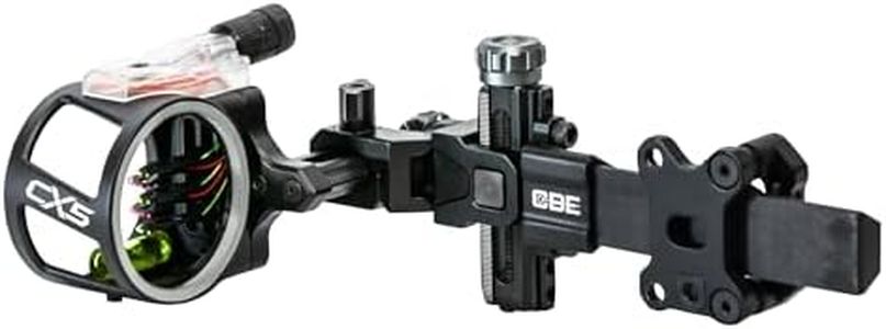 CBE CX5, Carbon Bar 5-Pin Sight.019, Black, Standard