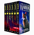 Warriors Cats Dawn of The Clans Prequel Book 1-6 Series 5 Books Collection Set By Erin Hunter(The Sun Trail, Thunder Rising, The First Battle, The Blazing Star, A Forest Divided & Path of Stars)