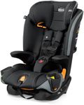 Chicco MyFit ClearTex 2-in-1 Harness Booster Car Seat, 5-Point Harness Car Seat and High Back Booster, for Children 26.5-100 lbs., Obsidian/Black