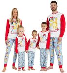 Bluey Family Matching Christmas Pyjamas Ladies Mens Kids Nightwear (Mens, L)