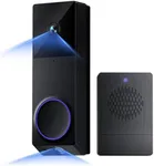 WYZE Wireless Duo Cam Video Doorbell (Chime Included), Battery Powered, 2K Full HD Video, 2 Cameras (People and Package), 2-Way Audio, Color Night Vision