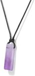 Amethyst Necklace for Men Real Amet