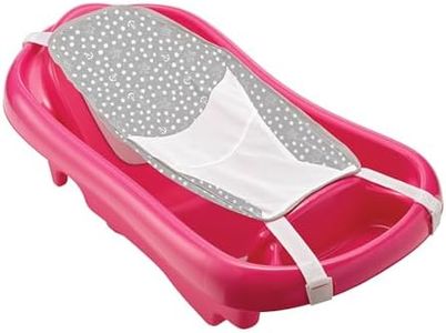 The First Years Newborn to Toddler Tub with Bath Sling, Pink