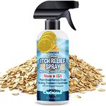 NEW Anti Itch Oatmeal Spray for Dogs and Cats | 100% All Natural Hypoallergenic Soothing Relief for Dry, Itchy, Bitten or Allergic Damaged Skin | Vet and Pet Approved Treatment - 1 Bottle 17oz (503ml)