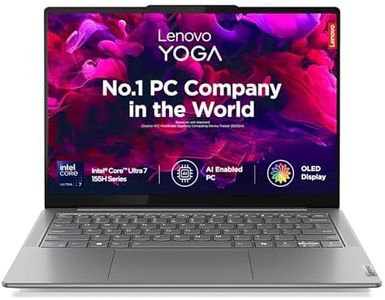 Lenovo Yoga Slim 7 Intel Core Ultra 7 155H AI PC 14"(35.5cm) WUXGA-OLED 400Nits Laptop (16GB/512GB SSD/60Hz/100% DCI-P3/Win11/MSO 24/1Yr ADP Free/Luna Grey/1.39Kg), 83CV00DHIN