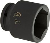 Sunex 464 34'' Drive Standard 6 Point Impact Wrench Socket 2''