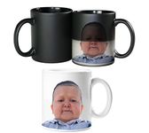 Hasbulla Heat Changing Meme Mug Novelty Office Joke Gag Gifts for Friends - Funny Coffee Magic Mug