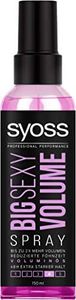 Syoss Big Sexy Volume Lot de 6 spray pour sèche-cheveux 6 x 150 ml