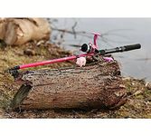 FLADEN Matt Hayes Adventure (1.8m/6ft) KIDS PIGGSY Fish4Fun Pink Telescopic Rod/Matching Reel/Line Spinning Lure And Training Weight/Guide Book Fishing Combo - Ideal Set For Young Kids [99-7590898]