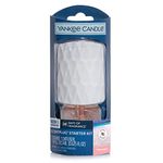 Yankee Candle Organic Pattern ScentPlug Diffuser Starter Pack with Pink Sands Refill