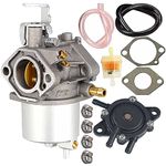 CENPEK FE290 Carburetor+Fuel Pump for Golf Cart Club Car DS and Precedent Turf Carryall FE290 Engines Carb 1018056-01 101805601 1019056-01 101905601 17561 1998-UP Carbur