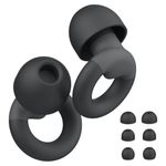 Quiet Ear Plugs – Ultra-Comfy Reusable Noise-Reducing Earplugs for Sleep, Concerts, Deep Focus, Travel, Noise Sensitivity | Flexible Hearing Protection | Customizable Fit | 30dB (SNR) Noise Reduction