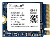 Kingston 1TB M.2 2230 PCIe Gen 4.0x4 NVMe SSD TLC NAND (R/W Speeds up to 4,540/4,230 MB/s) OM3PGP41024P-A0 Compatible with Steam Deck Surface Ally Mini PCs
