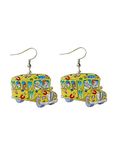 Cute Pair of School Bus Earrings foe Teachers, Principals, Bus Drivers, Educators, Librarians and More. Frizzle Style School Bus Earrings for Teacher Gifts, Teacher Appreciation, Ms. Frizzle Costume Accessories and More. Affordable Pair of School Bus Earrings for Teachers.