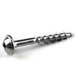 Kreg SML-C125-500 Zinc Pocket-Hole Screws, 1 1/4 Inch #8 Coarse Thread, Maxi-Loc Head (500 Count)