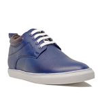 Elevato Height Increasing Blue Casual Leather Shoes for Men – 2.6 inches (8)