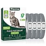 4 Pack Flea Collar for Cats, Cat Fl