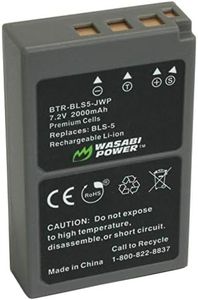 Wasabi Power Battery for Olympus BLS-5 BLS-50 PS-BLS5