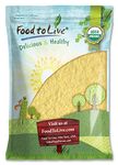 Organic Corn Flour, 9 Pounds – Non-GMO, Whole Grain, Finely Ground Meal, Vegan, Kosher, Bulk Yellow Milled Maize. Great for Cooking and Baking Cornbread, Pancakes, and Tortillas. Made in USA