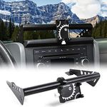 JeCar for Jeep Phone Holder, Dash Phone Mount for 2007-2010 Jeep Wrangler JK JKU Rubicon Sahara Sport 2/4 Door