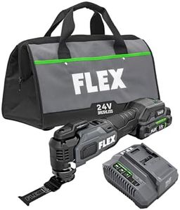 FLEX 24V Brushless Cordless Oscillating 20,000 OPM Multi-Tool Kit with 2.5Ah Lithium Battery and 160W Fast Charger - FX4111-1A