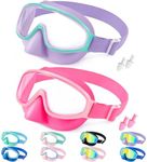 Vvinca Swim Goggles with Nose Cover