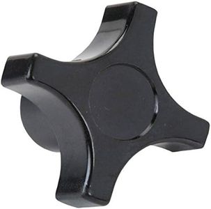 WOODRIVER Knob, Four Arm with 3/8"-16 Insert