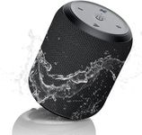 NOTABRICK Bluetooth Speakers, 15W Portable Speakers Bluetooth Wireless V5.0 with Stereo Sound, Active Extra Bass, IPX6 Waterproof Shower Speaker, Double Pairing, for Party, Home Theater, Game Theater