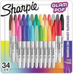 SHARPIE Glam Pop Permanent Markers,