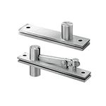 Pivot Hinge, Hidden Door Hinge for Wood Secret Door Stainless Steel Heavy Duty Invisible Door Pivot Hinges for Hidden Door Bookcase