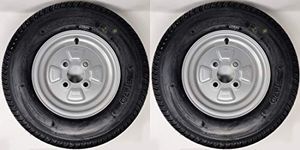 BITS4REASONS STARCO S-255 PREMIUM 10 INCH 145/80B10 TRAILER WHEELS & TYRES 100MM PCD 1 PAIR